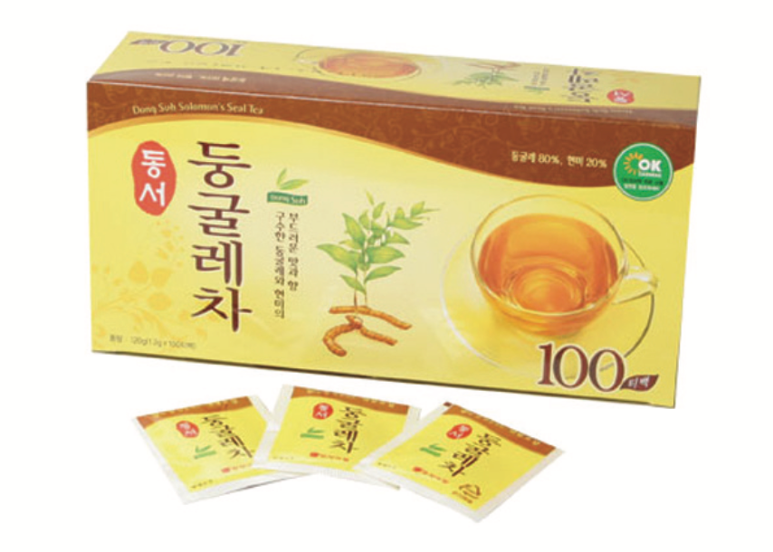 둥굴레차 이미지