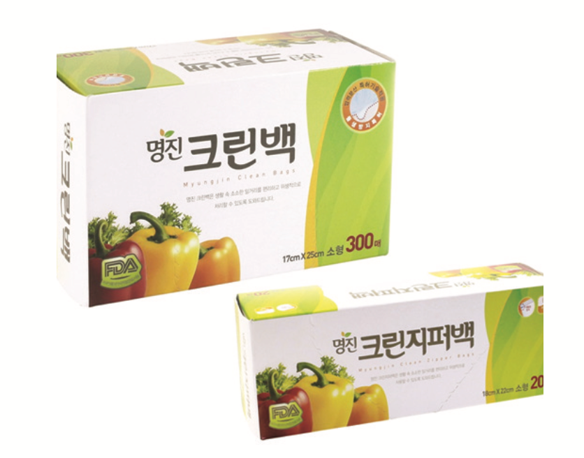 크린백,지퍼백 이미지